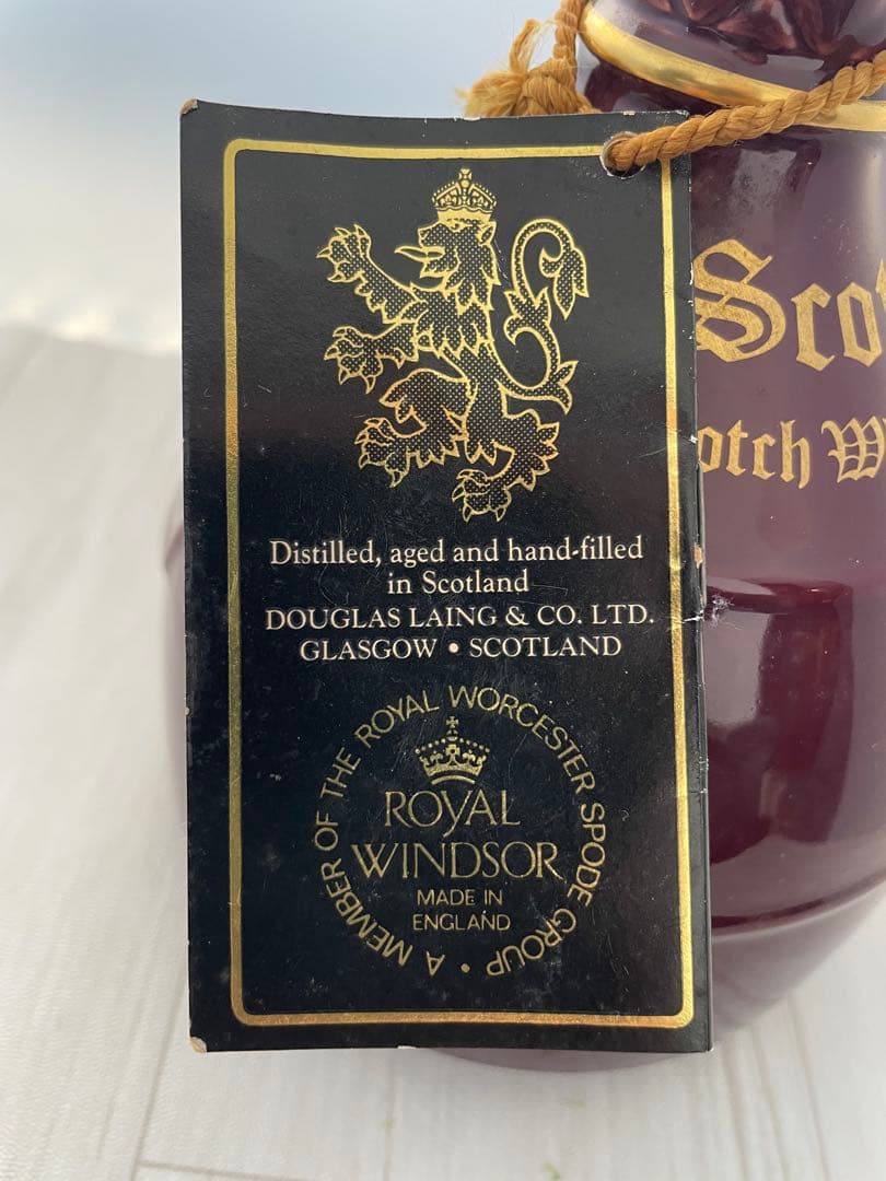 未開栓　King of Scots 25年　キングオブスコッチ