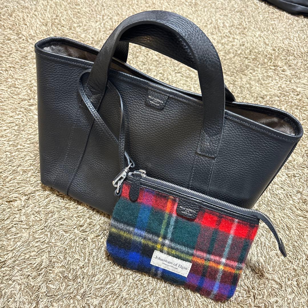 Johnstons×PELLE MORBIDAバッグ