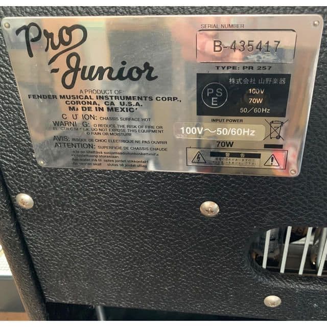 fender pro junior 中古