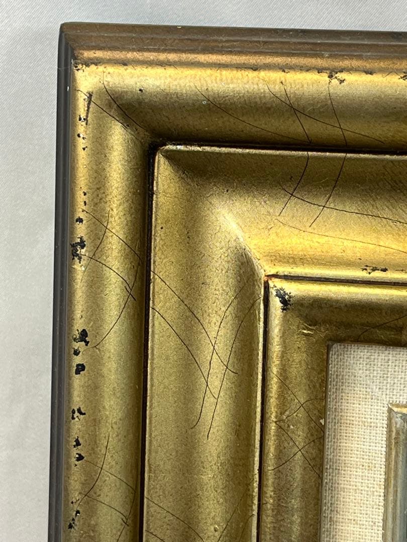 額入り油彩画 ポールセザンヌ 玉ねぎのある静物 複製画 1140