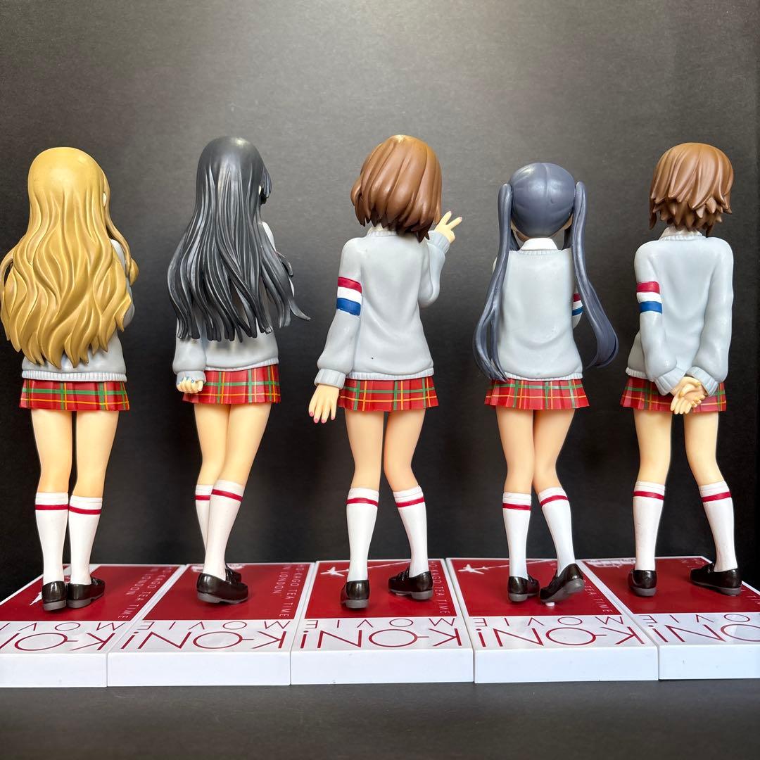 映画 けいおん! DXFフィギュア HTT-GRAY-STYLE 　 5体セット