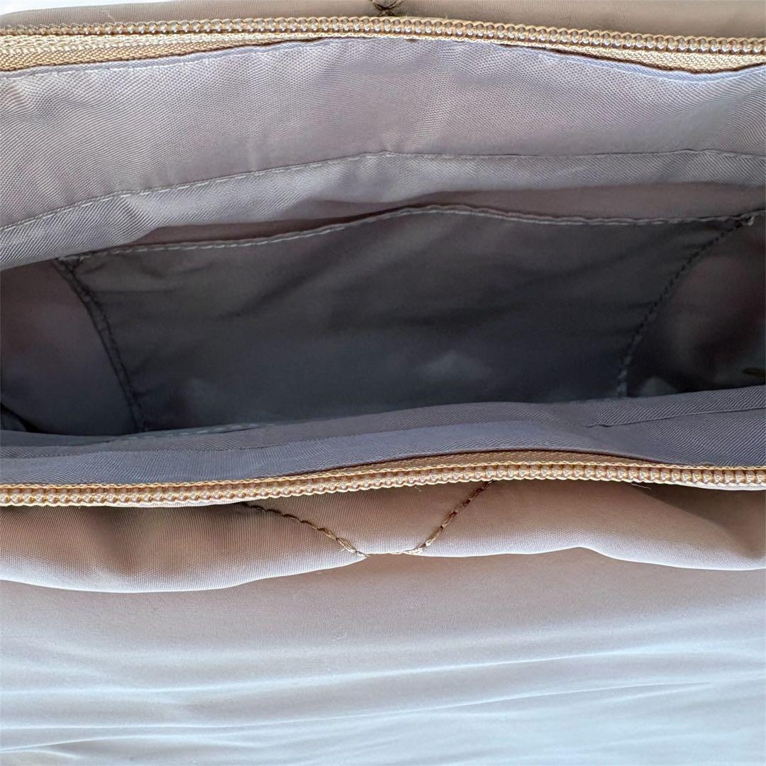 SLOBE IENA ブラウン キルティング ショルダーバッグ