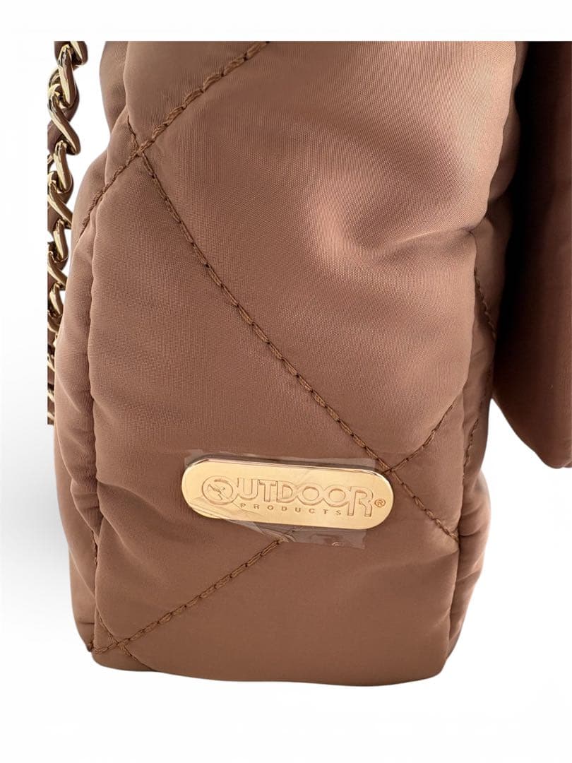 SLOBE IENA ブラウン キルティング ショルダーバッグ