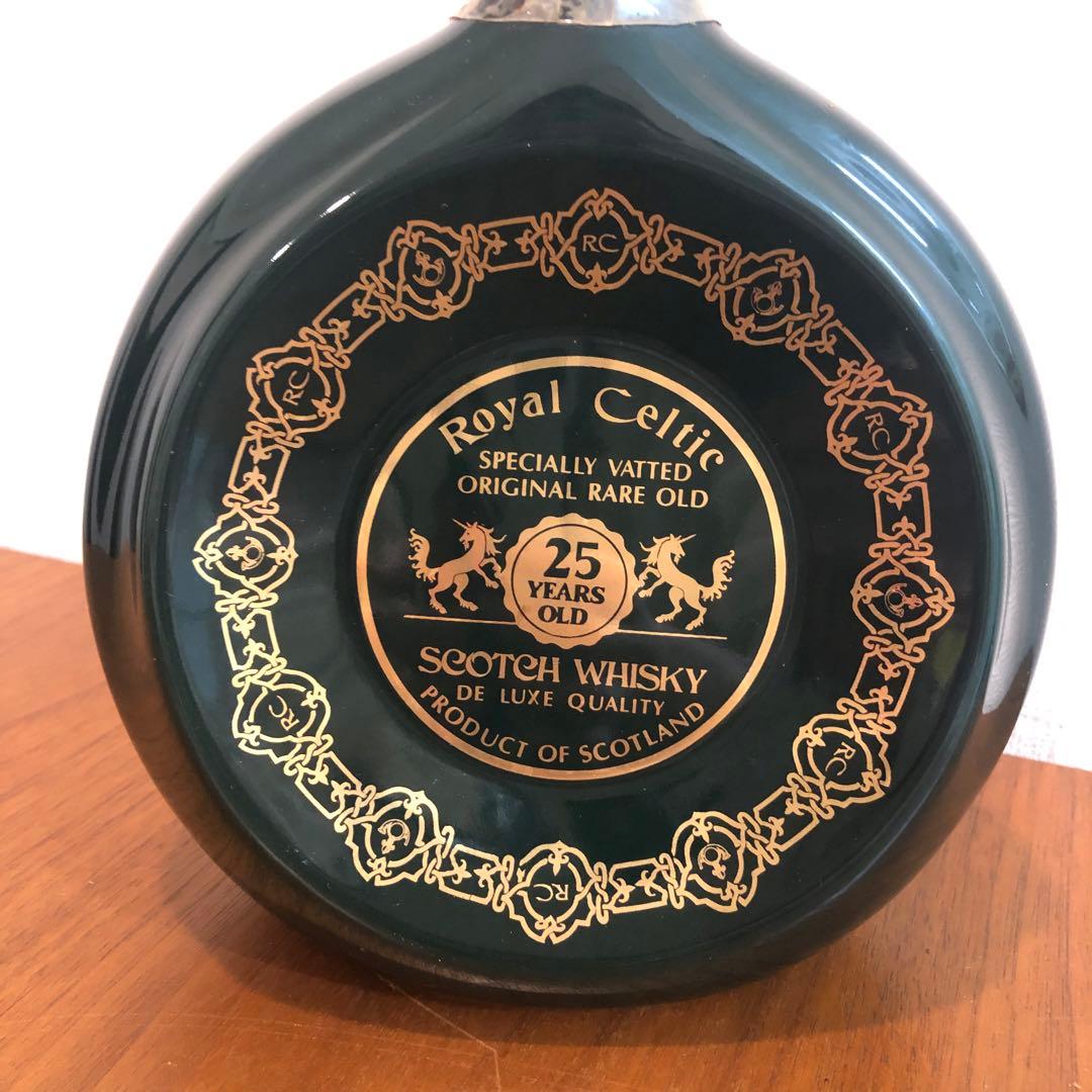 未開栓　 Celtic 25年　スコッチ　ウイスキー　陶器ボトル