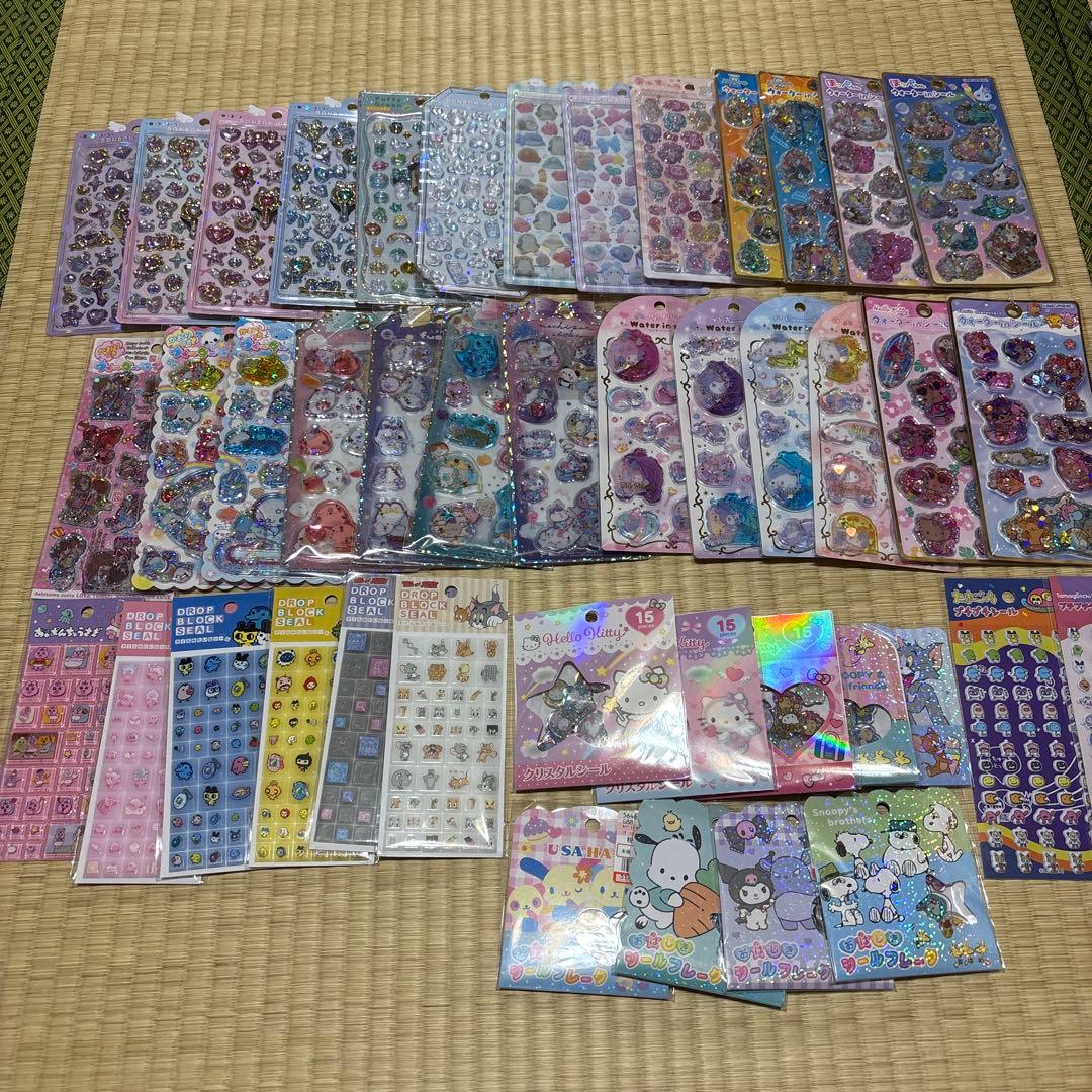 【全て正規品】シールまとめ売り① ボンボンドロップ　ウォーター　タイル　おはじき