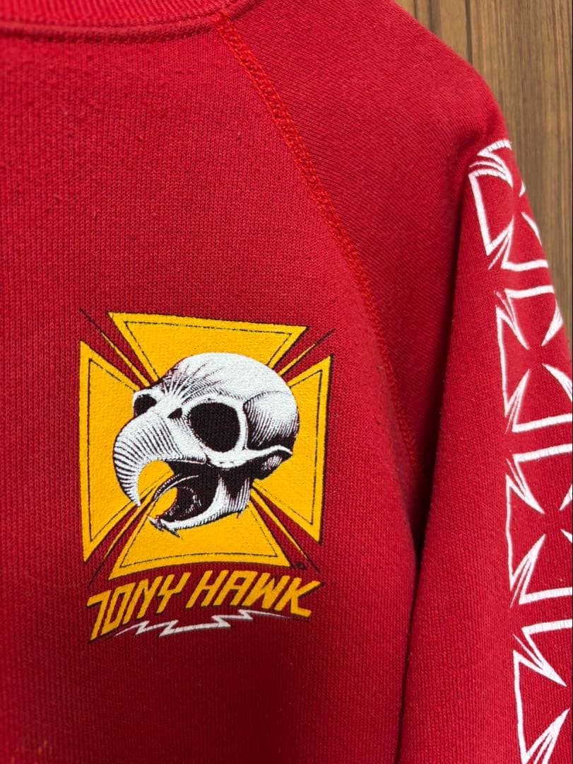 レア☆ パウエルペラルタ　トニーホーク 80　袖プリ　ゴールデンサイズXL