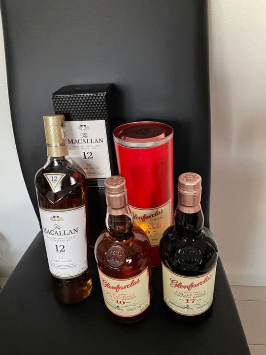 ☆値下げ☆ザ・マッカランシェリーオーク12年、グレンファークラス17年・10年