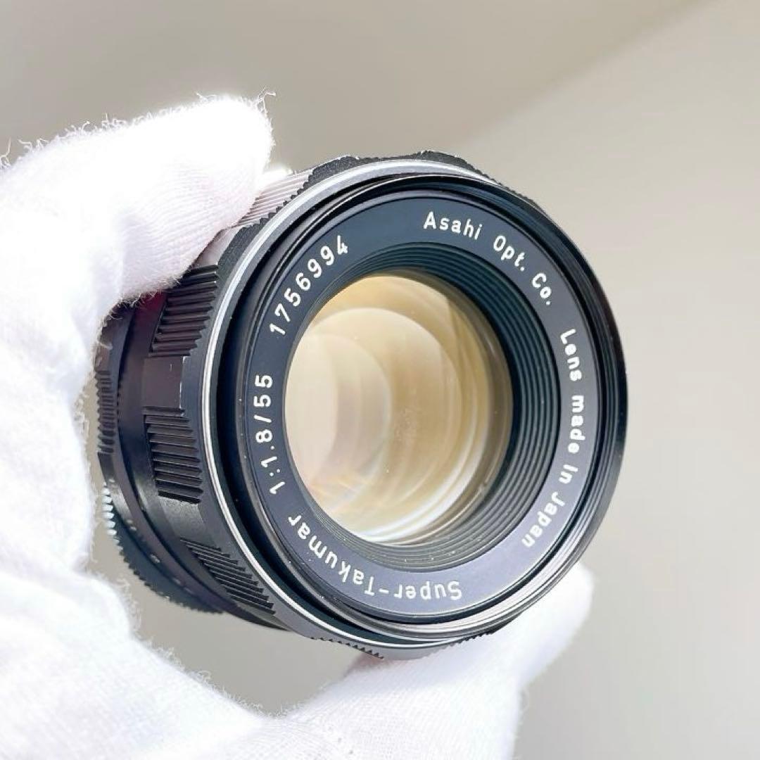 【美フレア】Super Takumar 55mm f1.8 整備済 M42