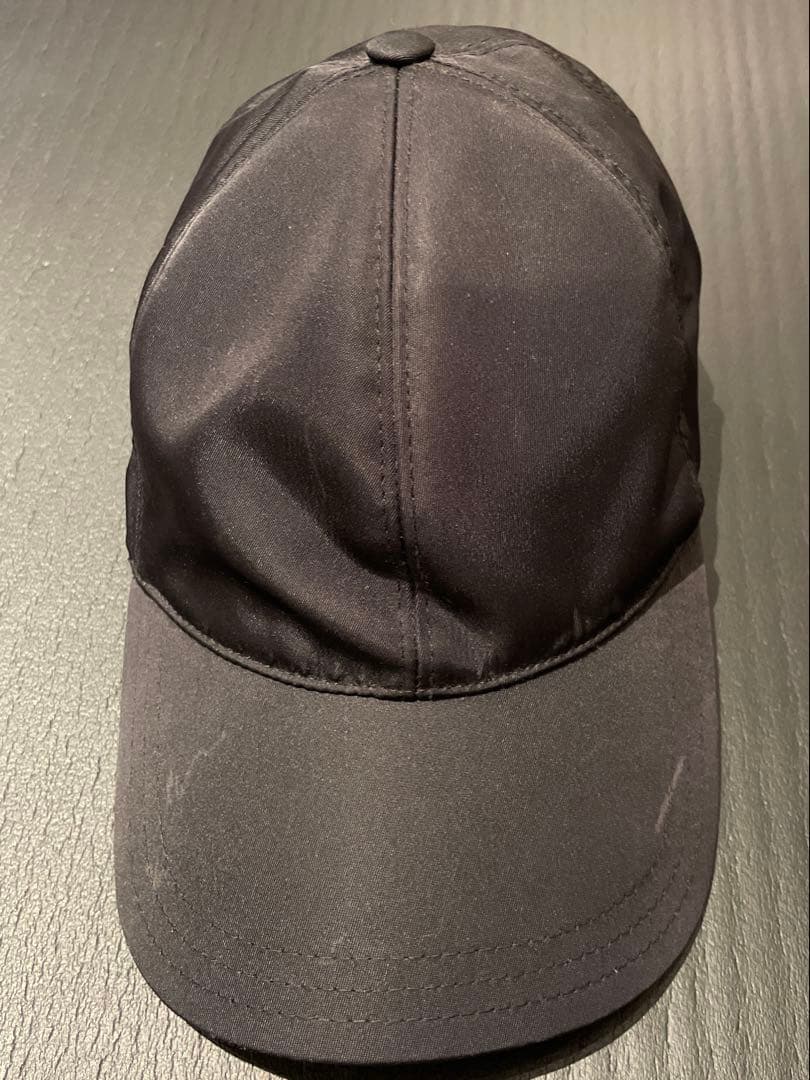 PRADA 2HC274 2B15 F0002 ベースボールキャップNERO
