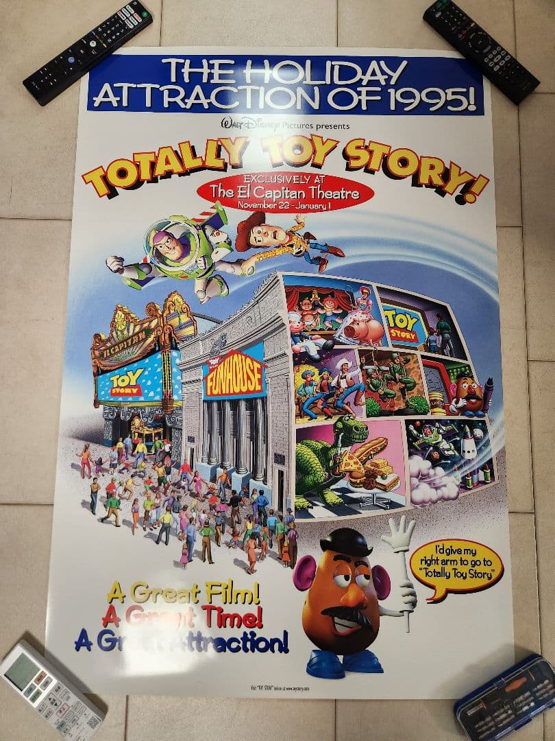 超激レア トイストーリー ポスター エル・キャピタンシアター