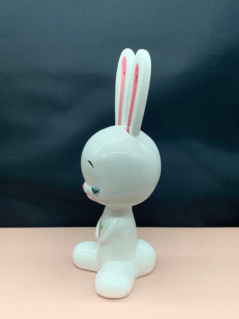 内藤ルネ　うさぎ　フォーク　陶器