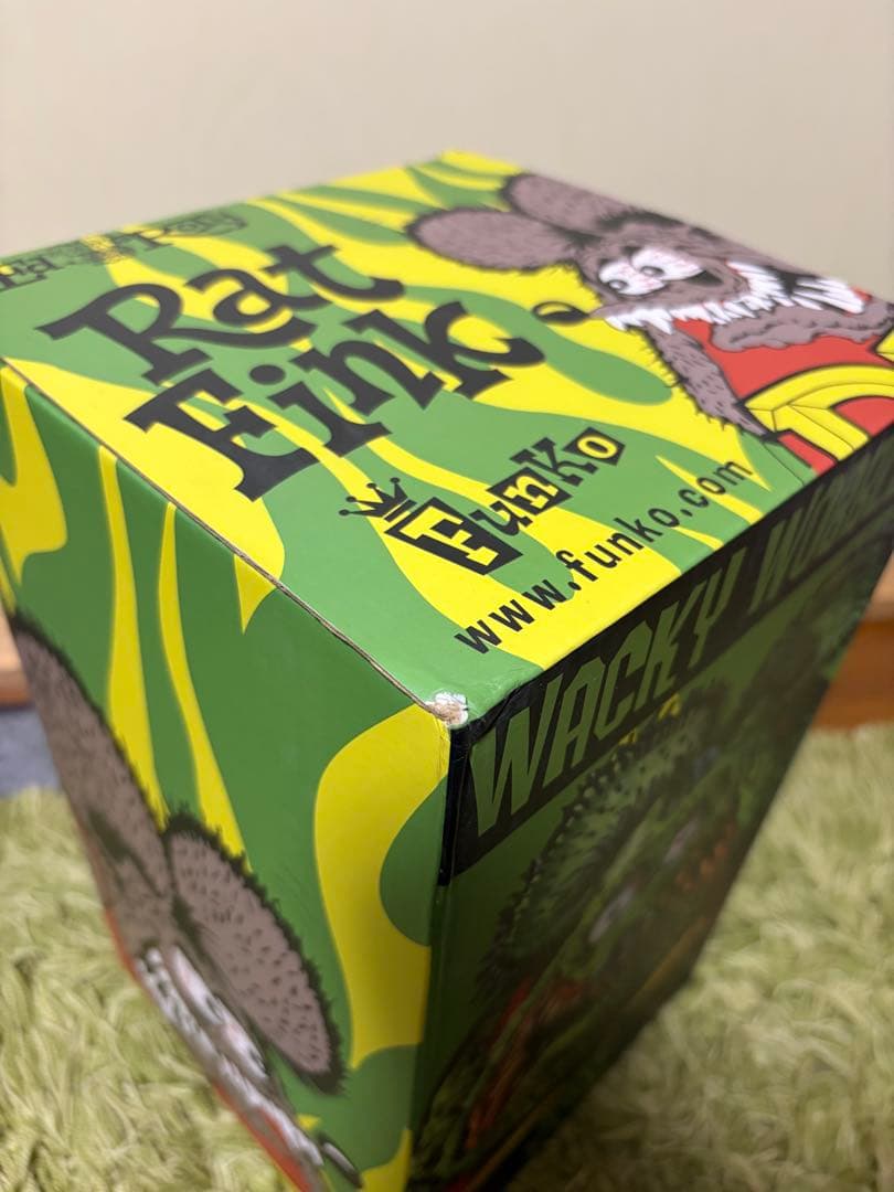 RAT FINK Wacky Wobbler 緑色フィギュア 約30cm