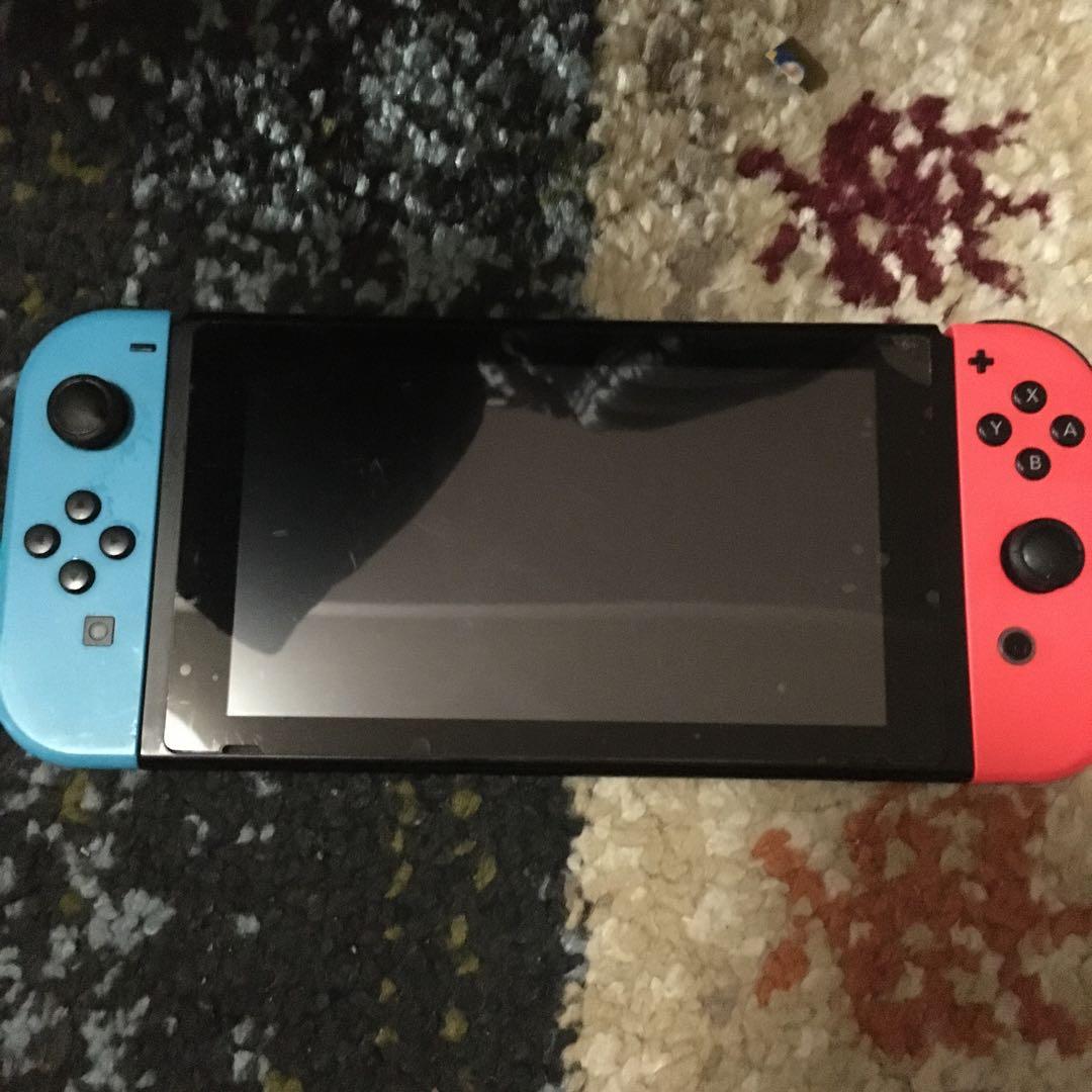 Nintendo Switch 本体 青と赤 充電器付き