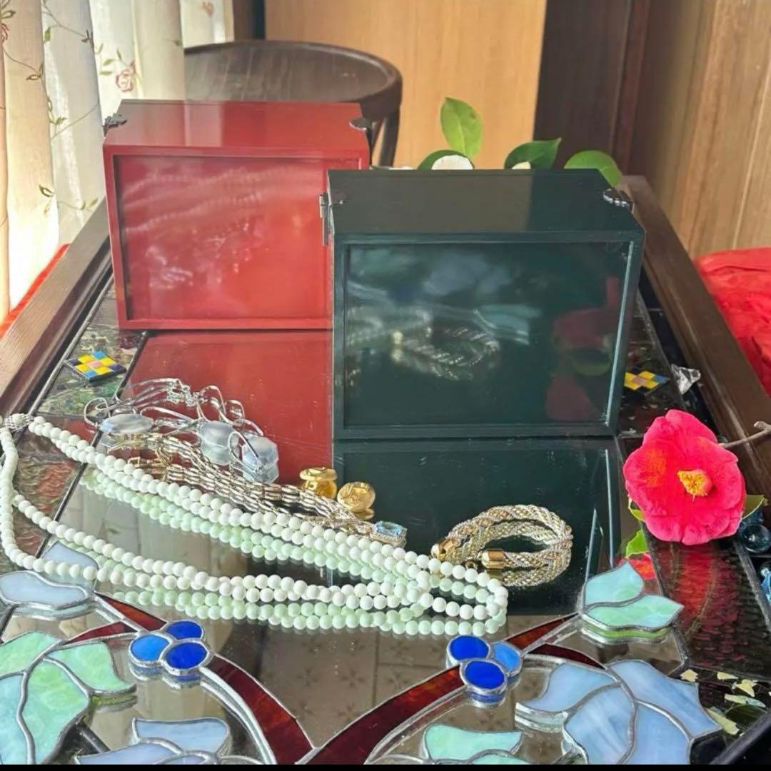 2191様感謝‼️秋‼️JAPAN輪島螺鈿蒔絵宝石箱「銀河-紅べに」1点　愛蔵品