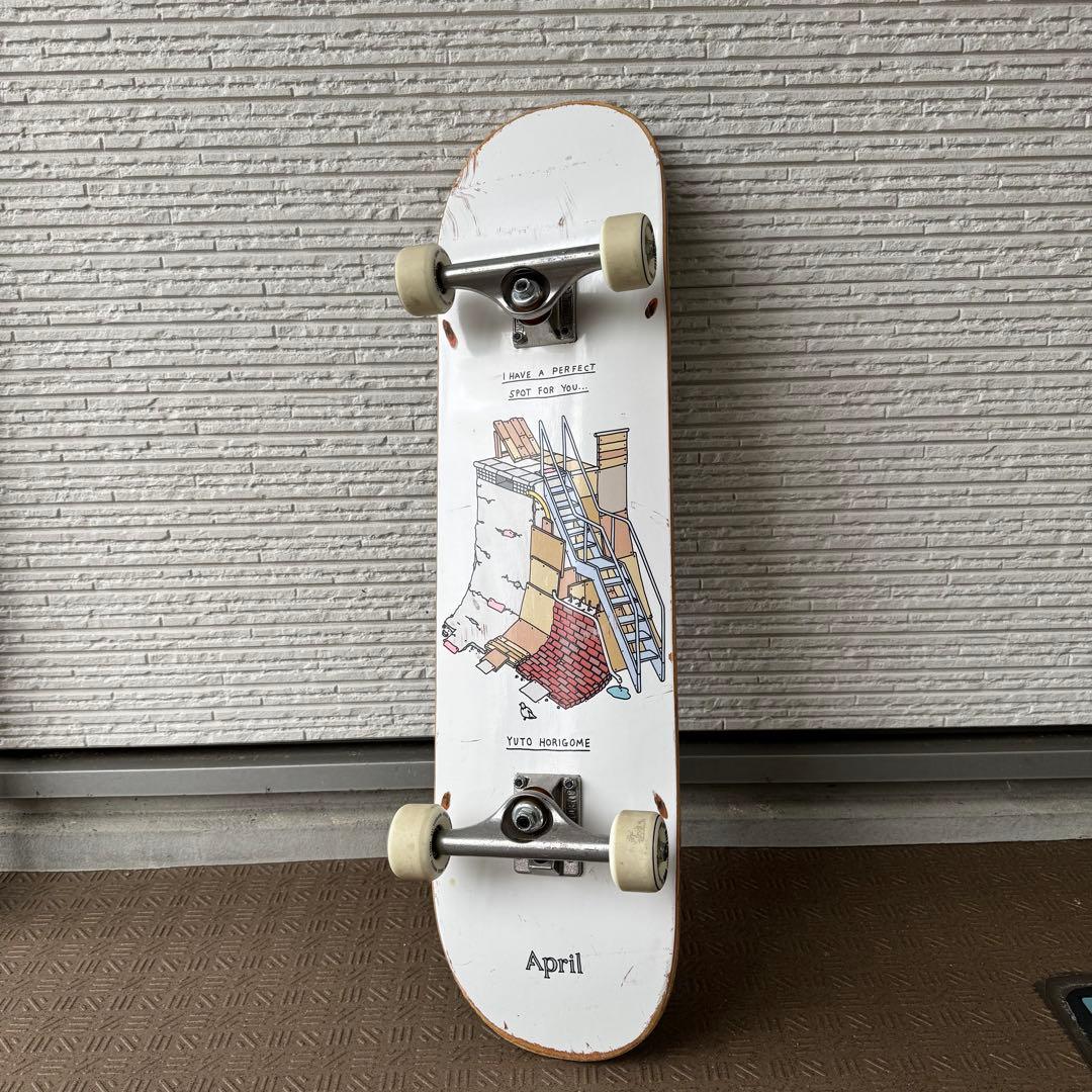 april スケートボード　コンプリート