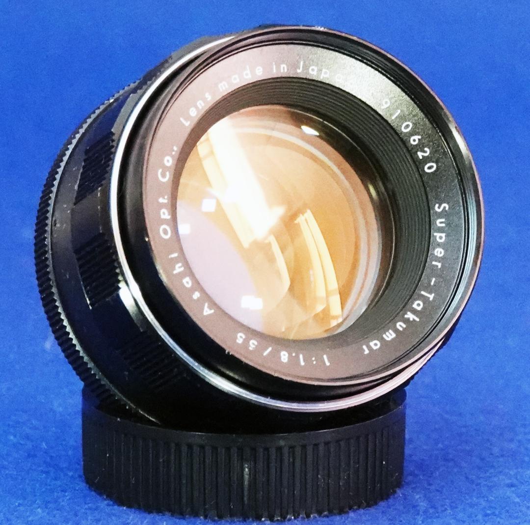 910620　貴重良品！黄変無前期型　Super-Takumar　F1.8/55