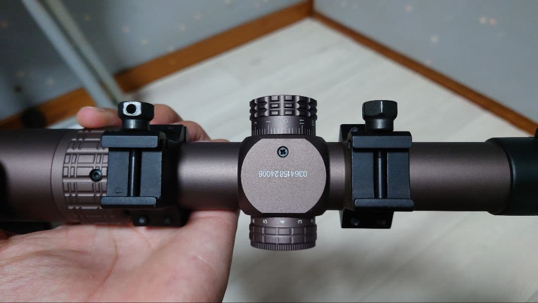 サ*ク様 VictOptics S6 Burnt Brown 1-6x24