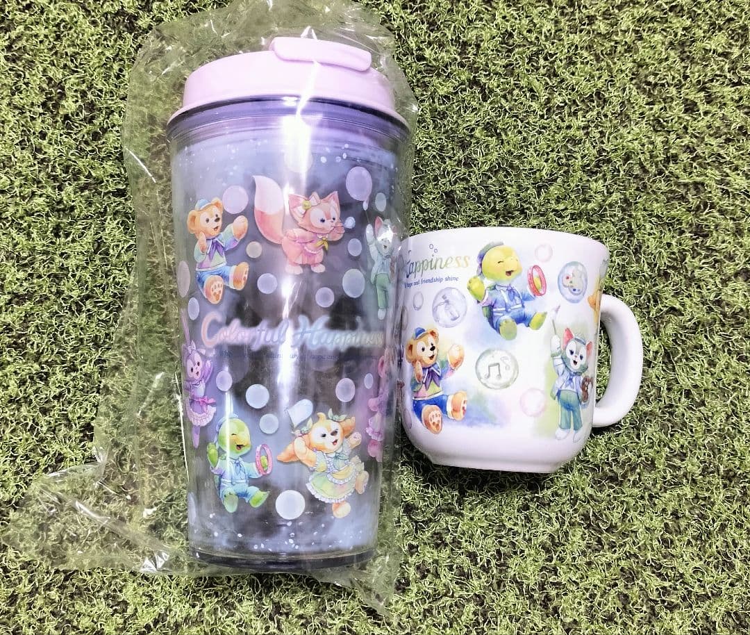 ディズニーシー　カラフルハピネス　20周年　シャボン玉　ポップコーンバケット