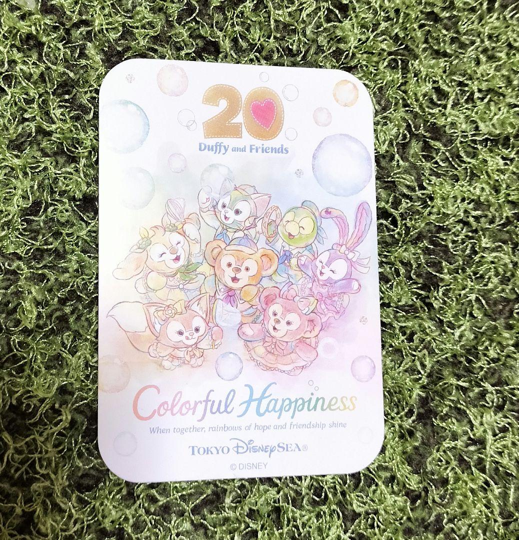 ディズニーシー　カラフルハピネス　20周年　シャボン玉　ポップコーンバケット