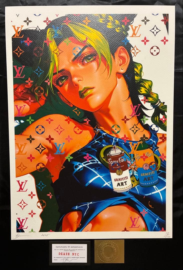 世界限定100枚 DEATH NYC アート ポスター jo24