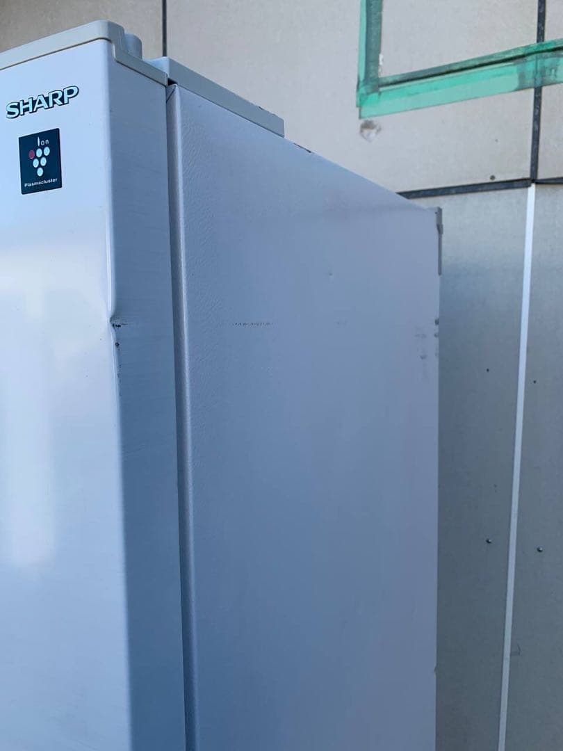 ♦SHARP ノンフロン冷凍冷蔵庫【2021年製】SJ-AK31G-W