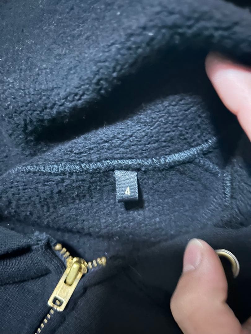 カ*サ様 COMOLI コモリ コットン裏毛 ジップパーカ 25AW