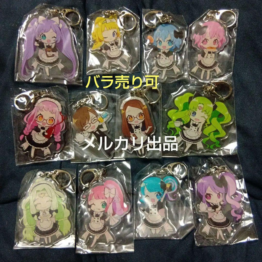 プリパラ アクキー らぁら シオン ファルル ジュリィ メイド 喫茶