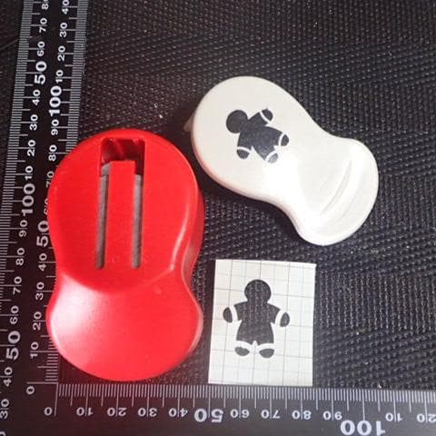 （難あり）お人形　人型　クラフトパンチ 　ジンジャーマン　クッキー