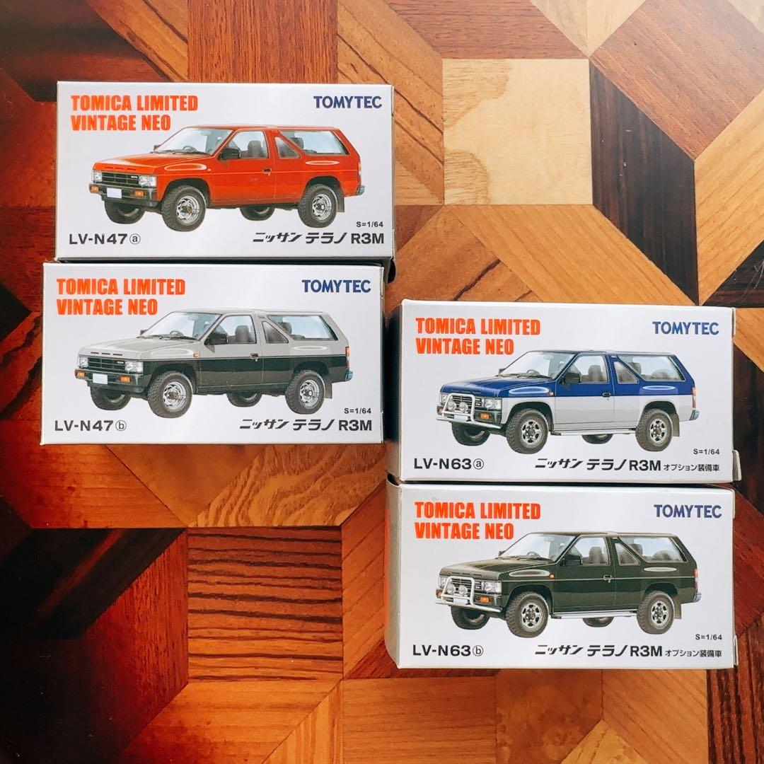 新品トミカリミテッドビンテージネオ ニッサン テラノ　R3M まとめ売り