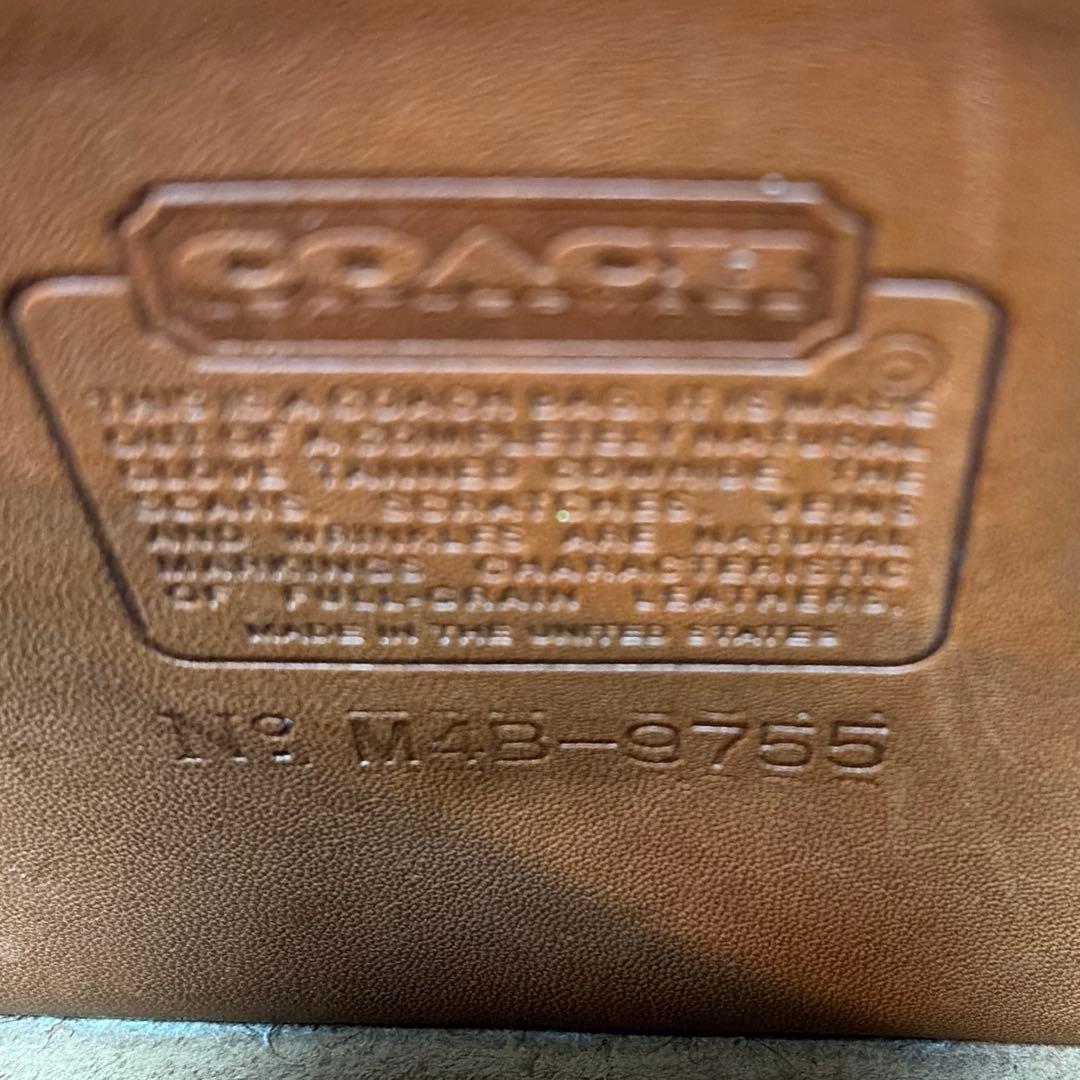 バッグ Y002 old coach shoulder bag 9755 y2k 393