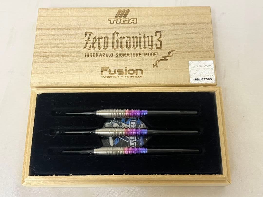 TIGA Zero Gravity3 大崎裕一 FUSIONモデル 限定 ダーツ