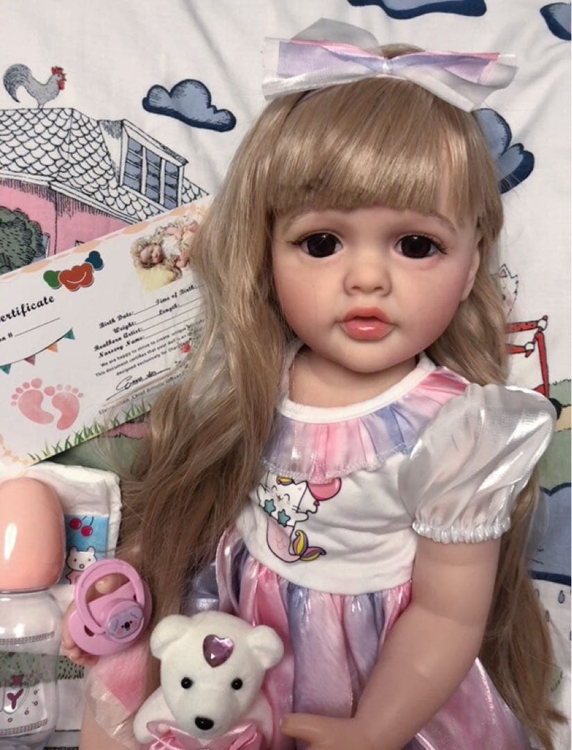 ⭐︎フルビニール　リペイント　リボーンドール　⭐︎