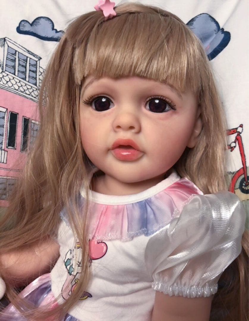 ⭐︎フルビニール　リペイント　リボーンドール　⭐︎