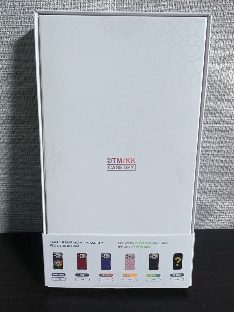 CASETiFY 村上隆コラボフラワー青 iPhone17PROMAXケース