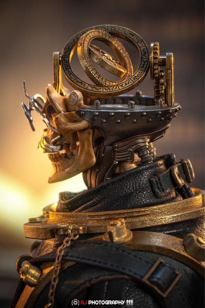 Darkcrowntoys Gareth 1/6潜水用ヘルメットダイカスト 本革