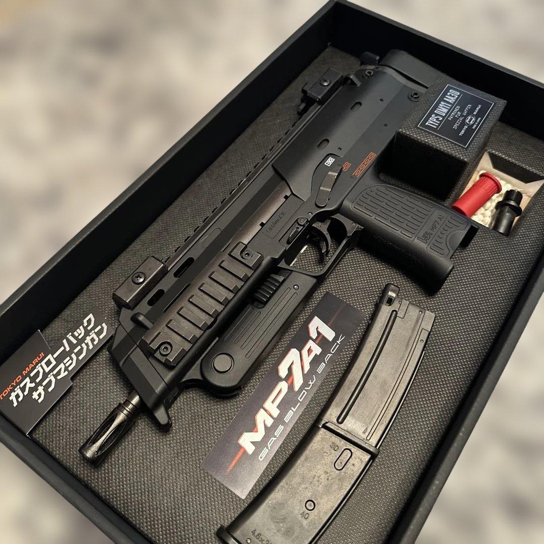 【美品】東京マルイ MP7 A1 ガスブローバック オマケ有り 訳あり