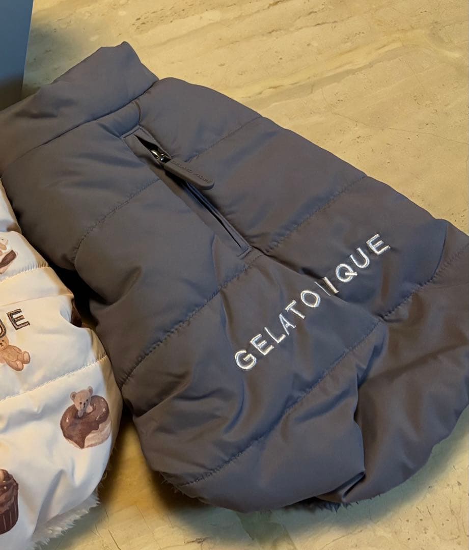 GELATO PIQUE 中綿ベスト　完売グルー　Mサイズ