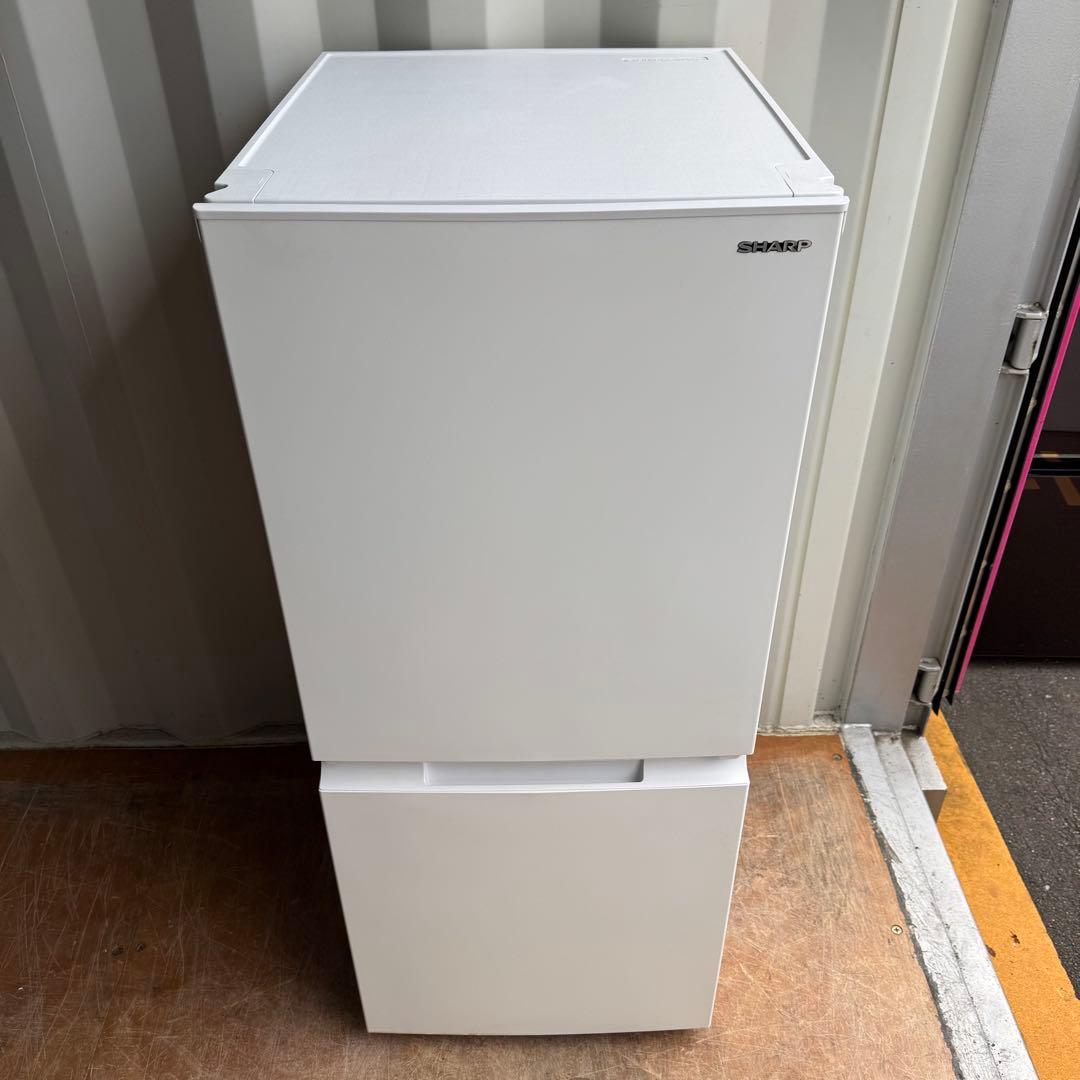 C7706★2023年製美品★シャープ冷蔵庫マットホワイト右.左開き　自動霜取り