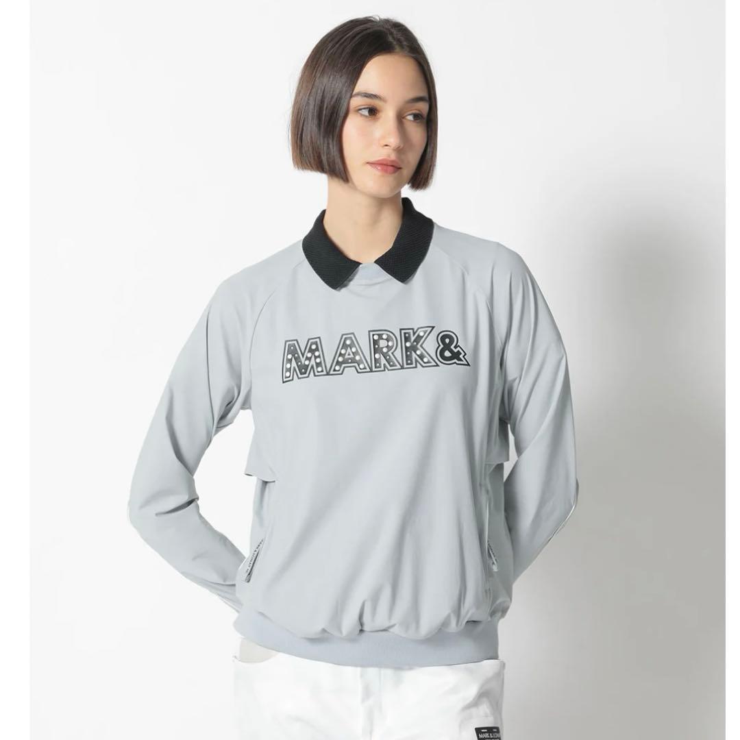 極美品　マークアンドロナ 　ストレッチ　ナイロン　スニード　スカル　スタッズ