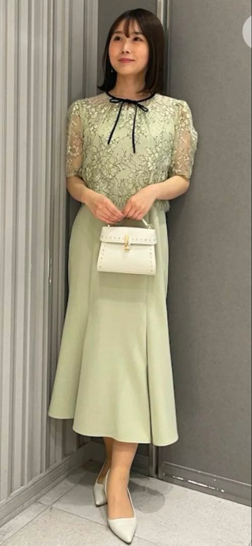 【セルフォード】レースブラウスセットマーメイドドレス(サイズ36)