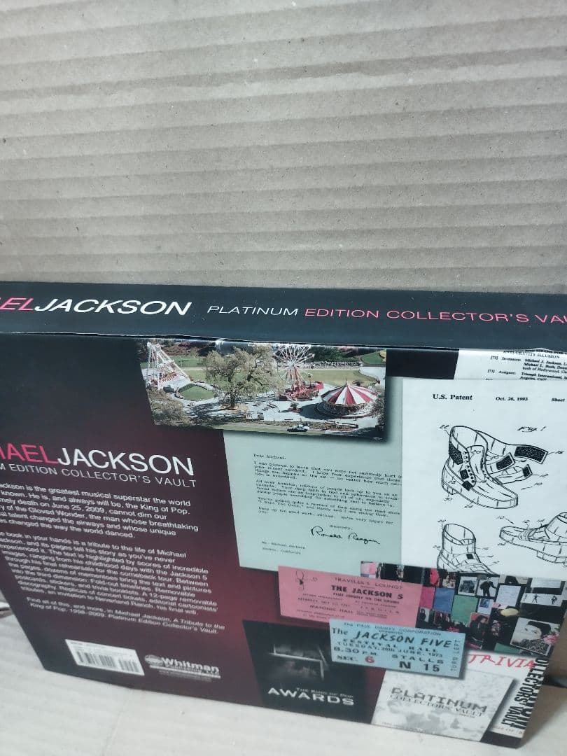マイケル・ジャクソン プラチナエディション コレクターズボールト未使用品