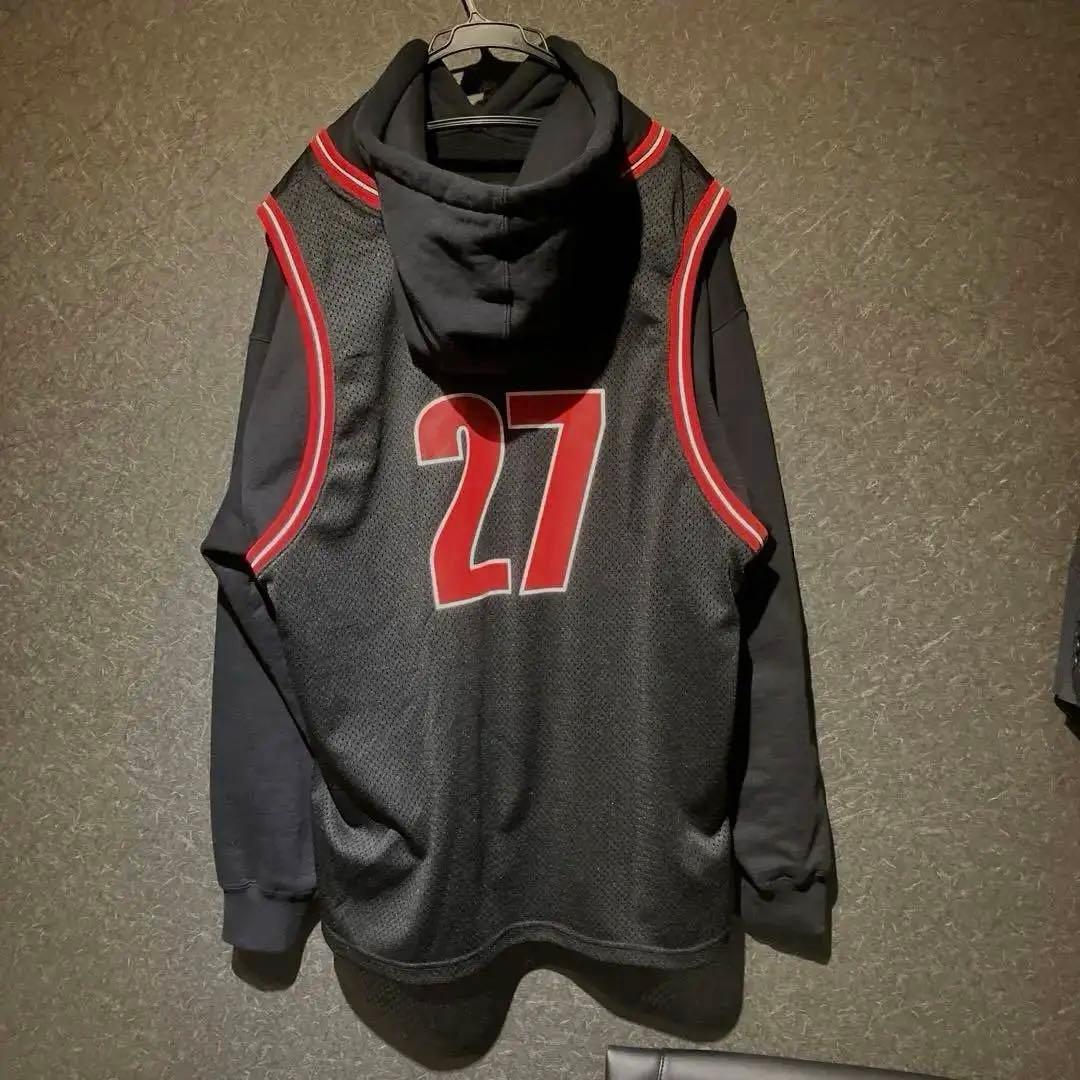 ✨*✨様 シュプリーム　レイヤード ベスト パーカー L 美品