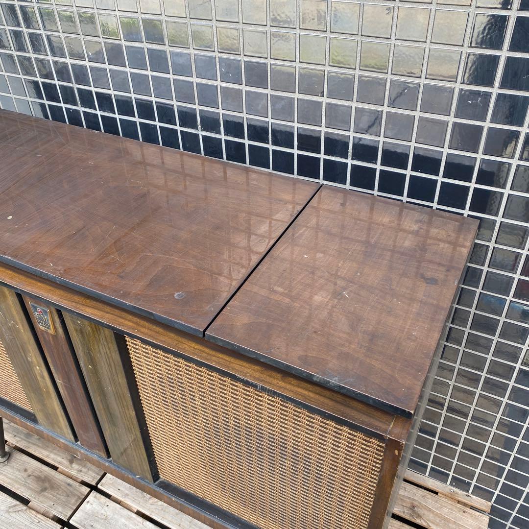 日立 昭和レトロ ミッドセンチュリー レコードプレーヤー インテリア