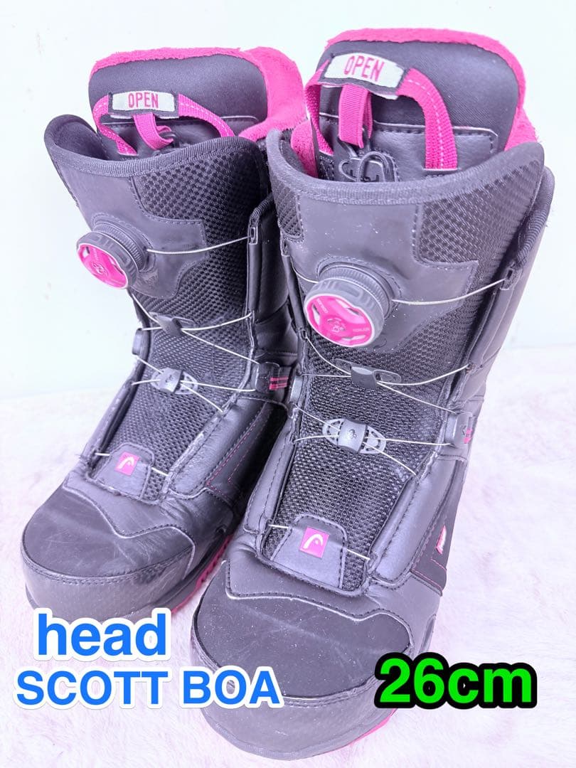 HEAD SCOUT BOA スノーボードブーツ 26cm