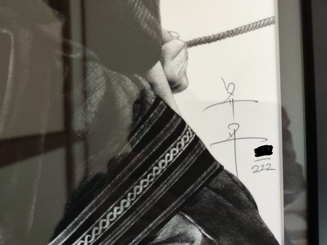 大友昇平 IPPUKU TED 　直筆サイン入り　額装済み