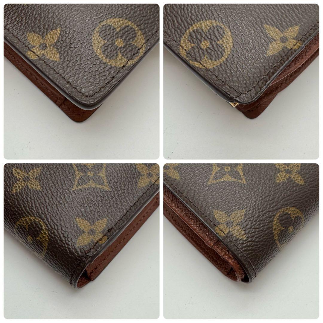 美品✨️ルイヴィトン　モノグラム　ヴィエノワ　コンパクト　二つ折り財布　折り財布