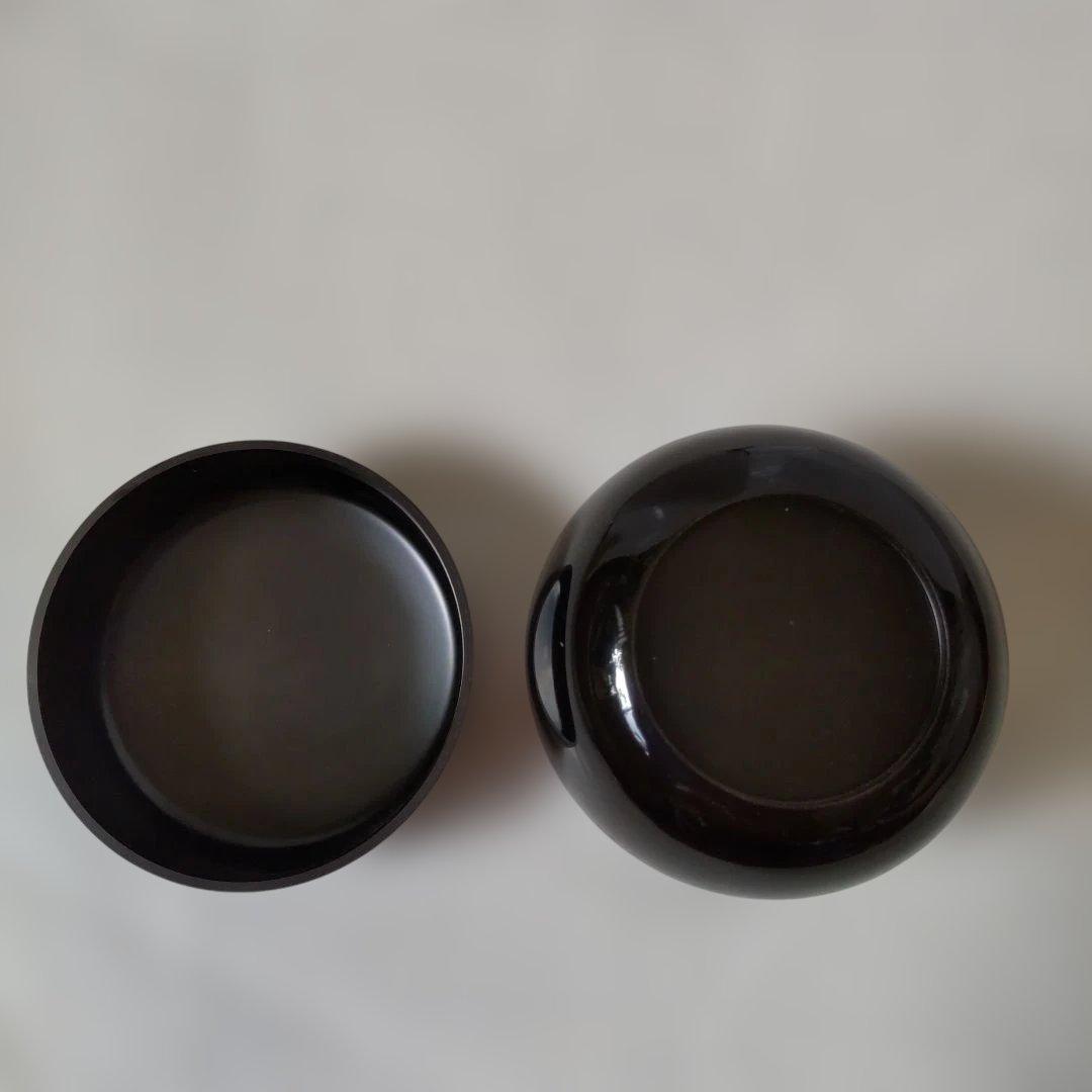 塗師 佐藤松斎 作 真塗 中棗 共箱 漆器 漆芸 棗 抹茶 茶道具 美品 です。