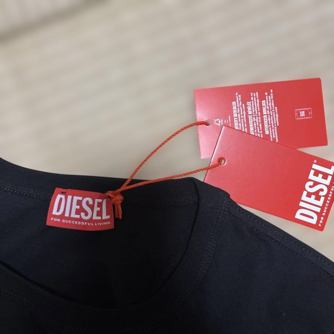 DIESEL ディーゼル　Tシャツ　黒　XXL
