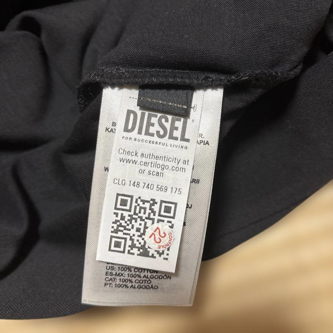 DIESEL ディーゼル　Tシャツ　黒　XXL