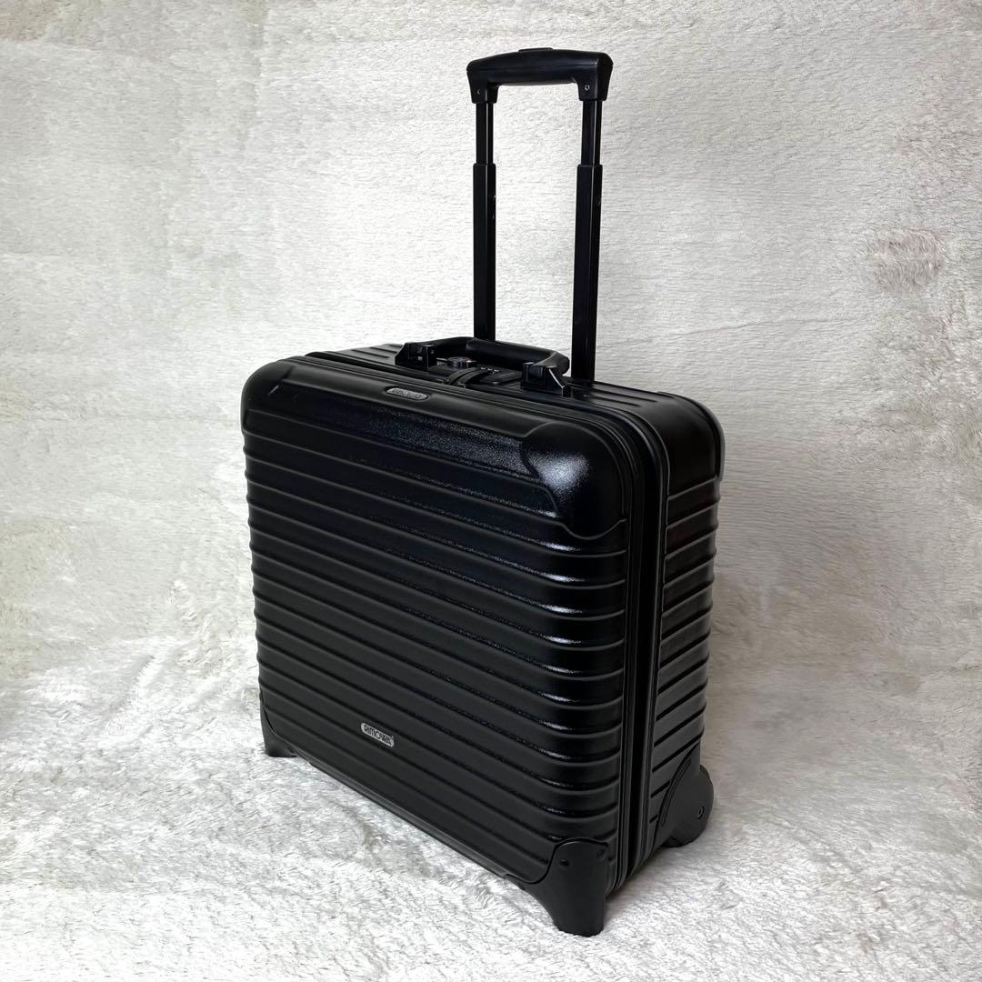 【値下げ】⭐️RIMOWA サルサ ビジネストローリー 2輪 マットブラック